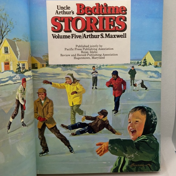Vintage Uncle Arthur’s Bedtime Stories Complete 5 Volume Set Hardcovers 1970’s - Picture 7 of 15